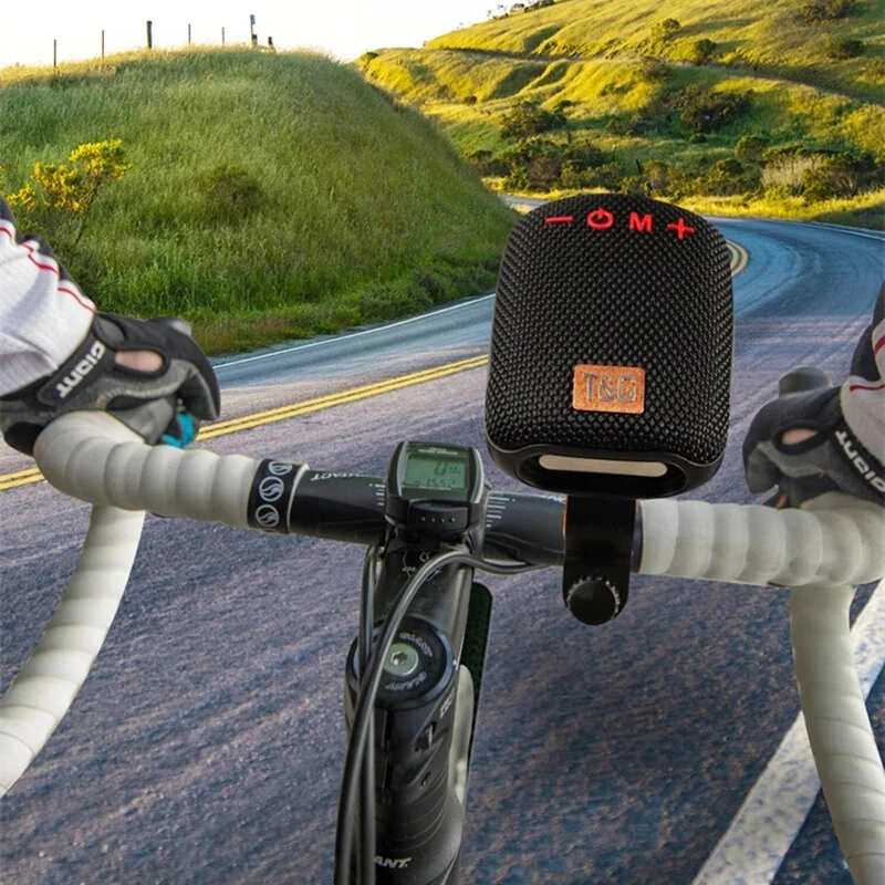 T&G Bike-specific Wireless Speaker 45mm Large Horn HiFi Sound bluetooth V5.3 Waterproof Fashion Portable Mini Outdoor Speaker with FM Radio for Cycling Riding Hiking (image for) T&G Bike-specific Wireless Speaker 45mm Large Horn HiFi Sound bluetooth V5.3 Waterproof Fashion Portable Mini Outdoor Speaker with FM Radio for Cycling Riding Hiking